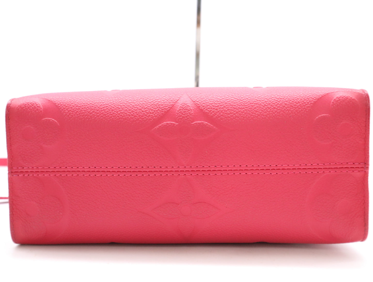 LOUIS VUITTON M45660 Monogram Empreinte On the Go PM Freesia Shoulder Bag with Shoulder Strap, RFID Verified