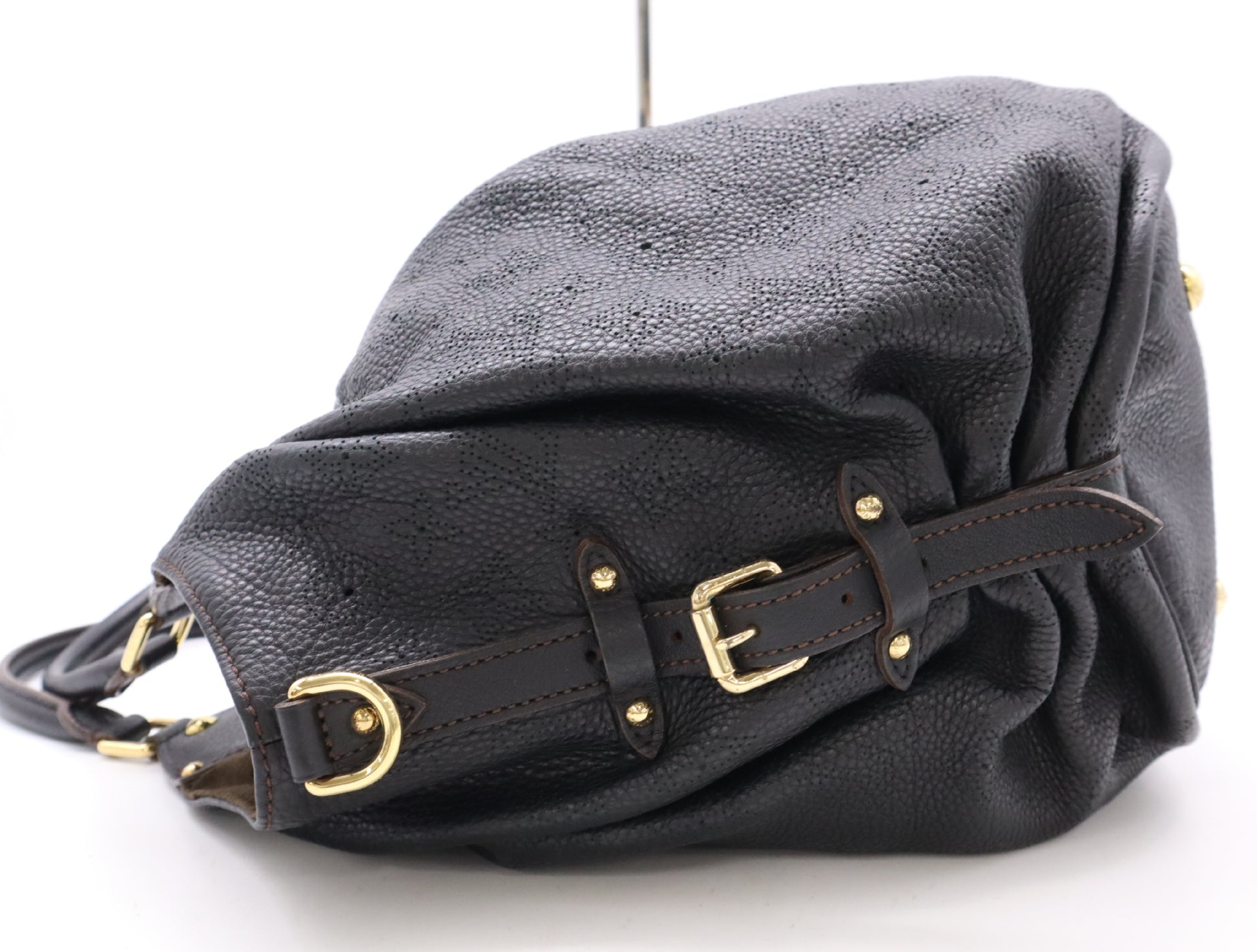 LOUIS VUITTON Mahina M95765 Mahina L Noir Shoulder Bag