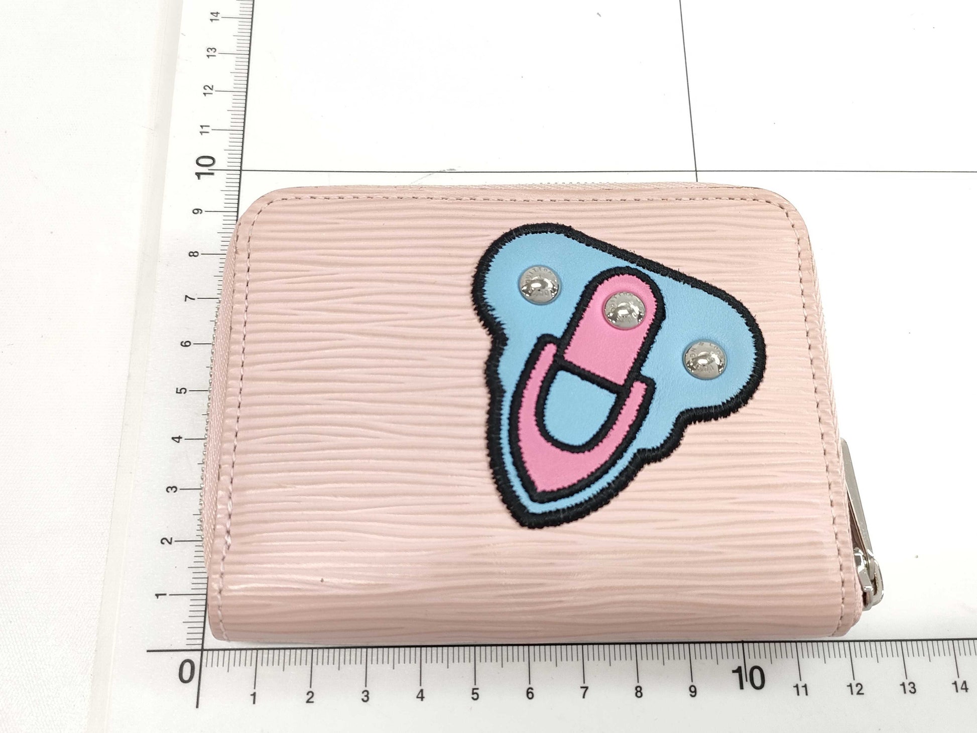 LOUIS VUITTON M63723 EpiStories Zippy Coin Purse Pink Wallet