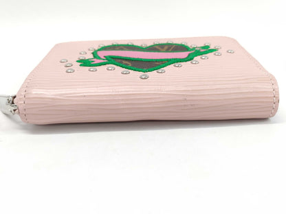 LOUIS VUITTON M63723 EpiStories Zippy Coin Purse Pink Wallet