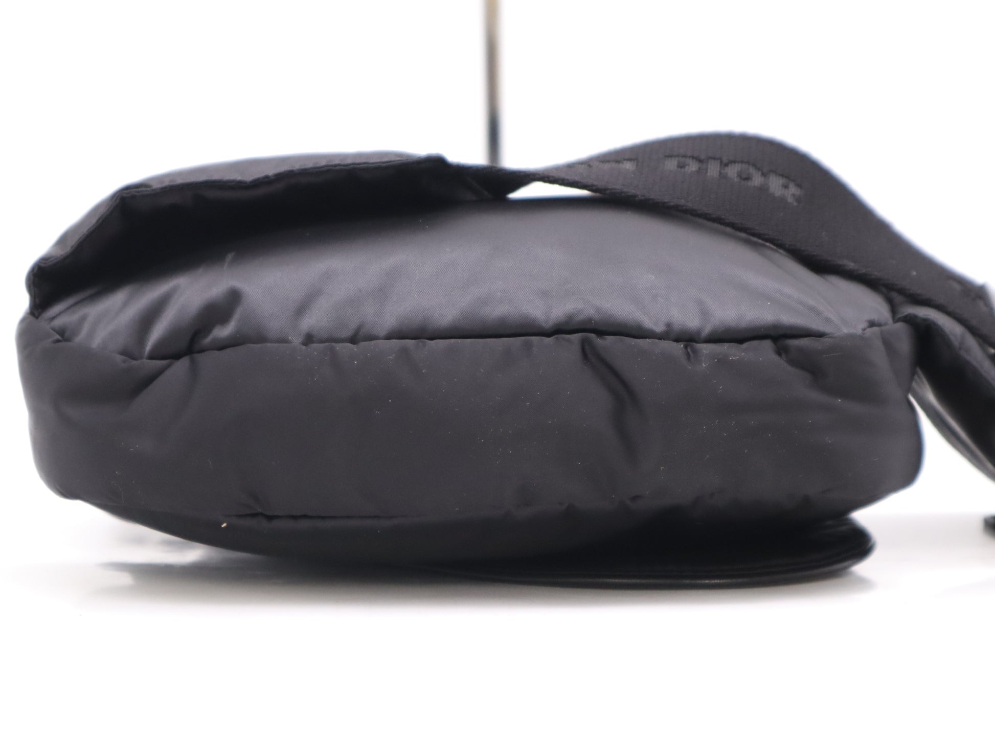 Dior Nylon Saddle Bag Body Bag Black Shoulder Bag