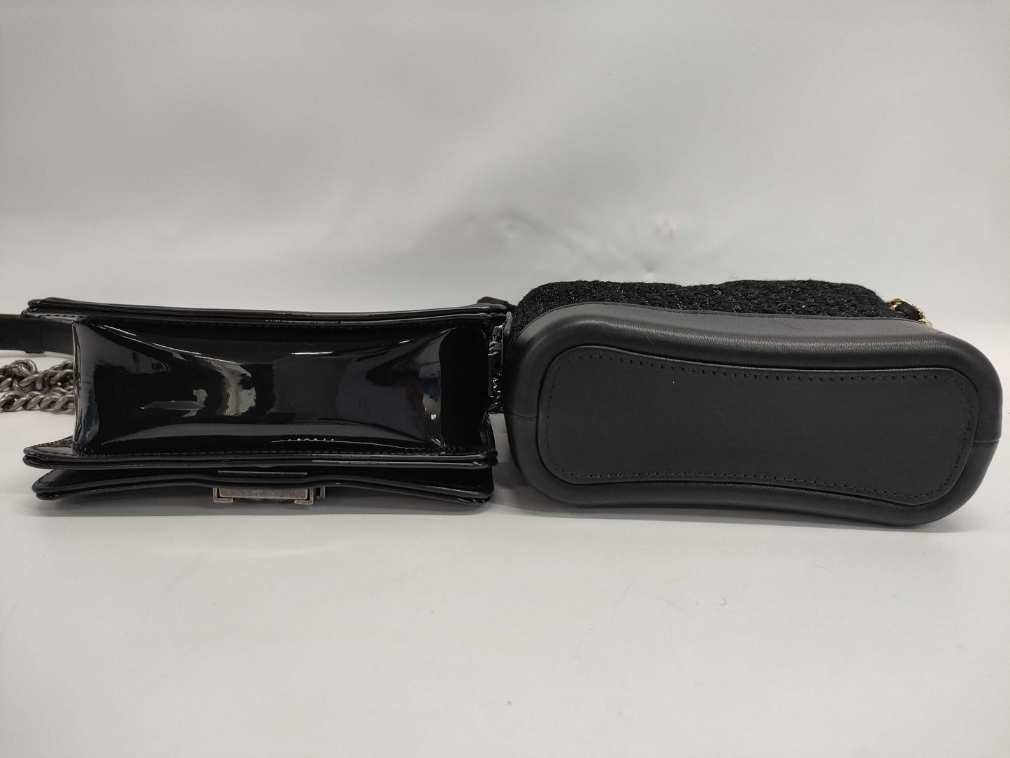 CHANEL Lambskin Grained Calfskin & Tweed Success Story Trunk Set 