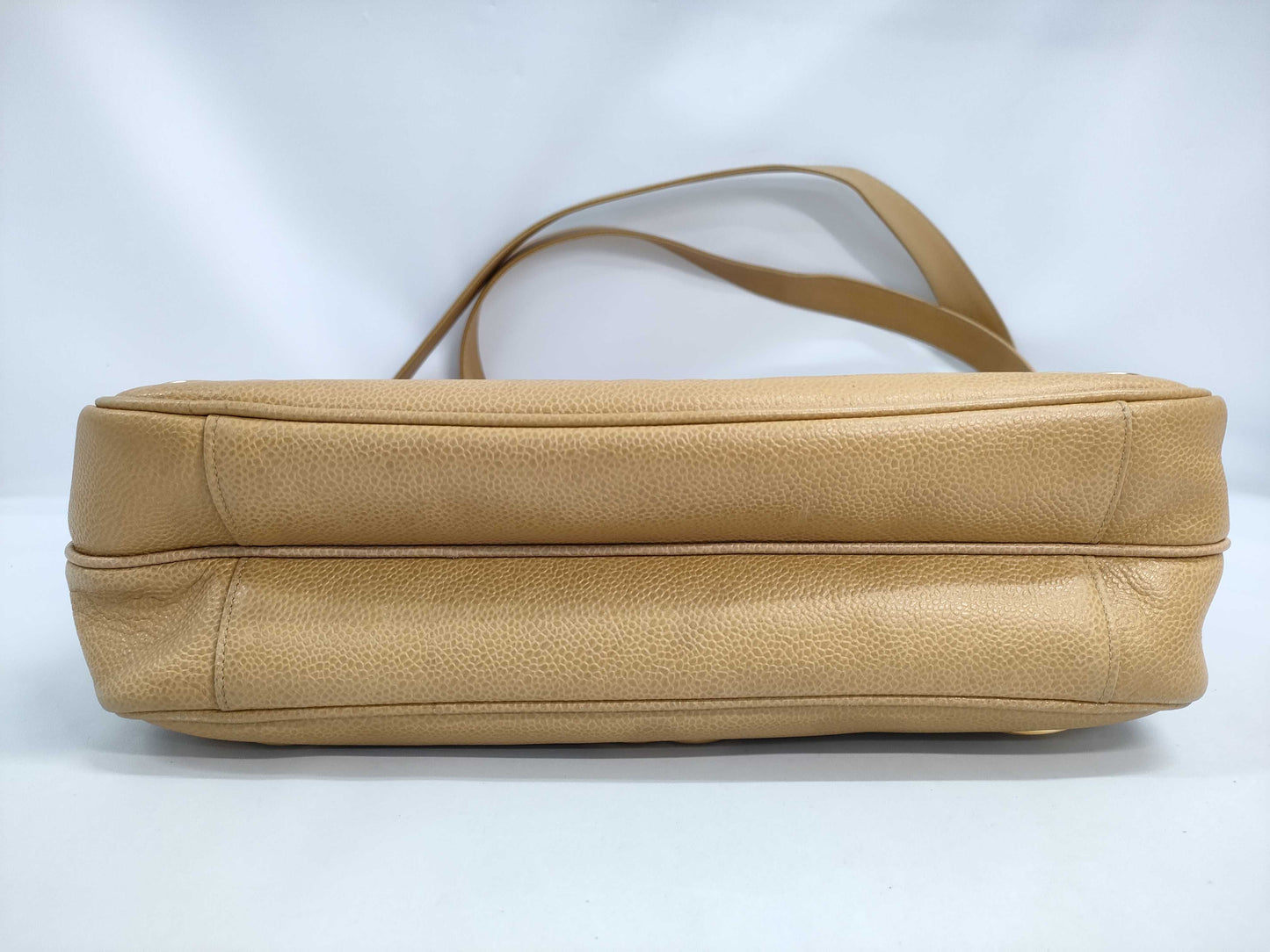 CHANEL Caviar Skin Triple Coco Chain Shoulder Bag with GD Hardware 3331107