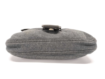 FENDI Mamma Bucket Wool Handbag