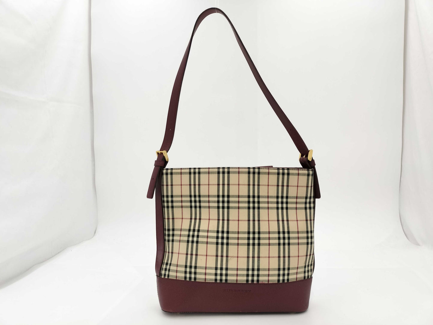 BURBERRY Nova Check Handbag Shoulder Bag