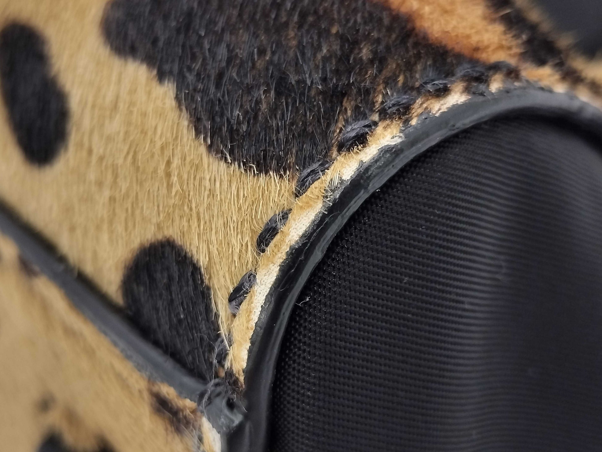 PRADA Prada Harako Ostrich Handbag 2-way Handbag