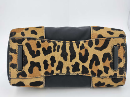 PRADA Prada Harako Ostrich Handbag 2-way Handbag