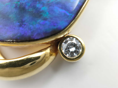 TASAKI Opal D0.11ct K18 13.8g Pendant Top 