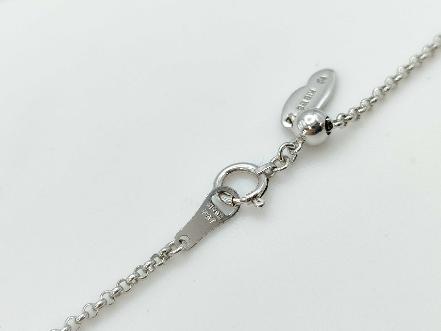 TASAKI D0.16ct K18WG 8.0g Necklace 