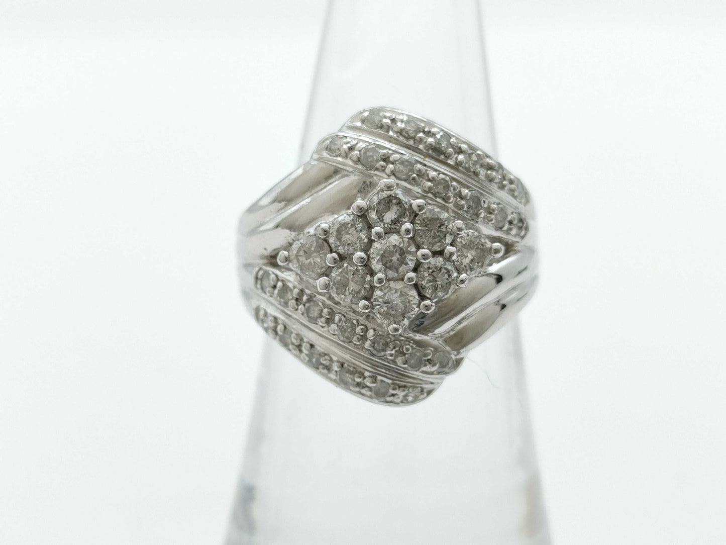 D1.00ct PT900 11.6g Ring 