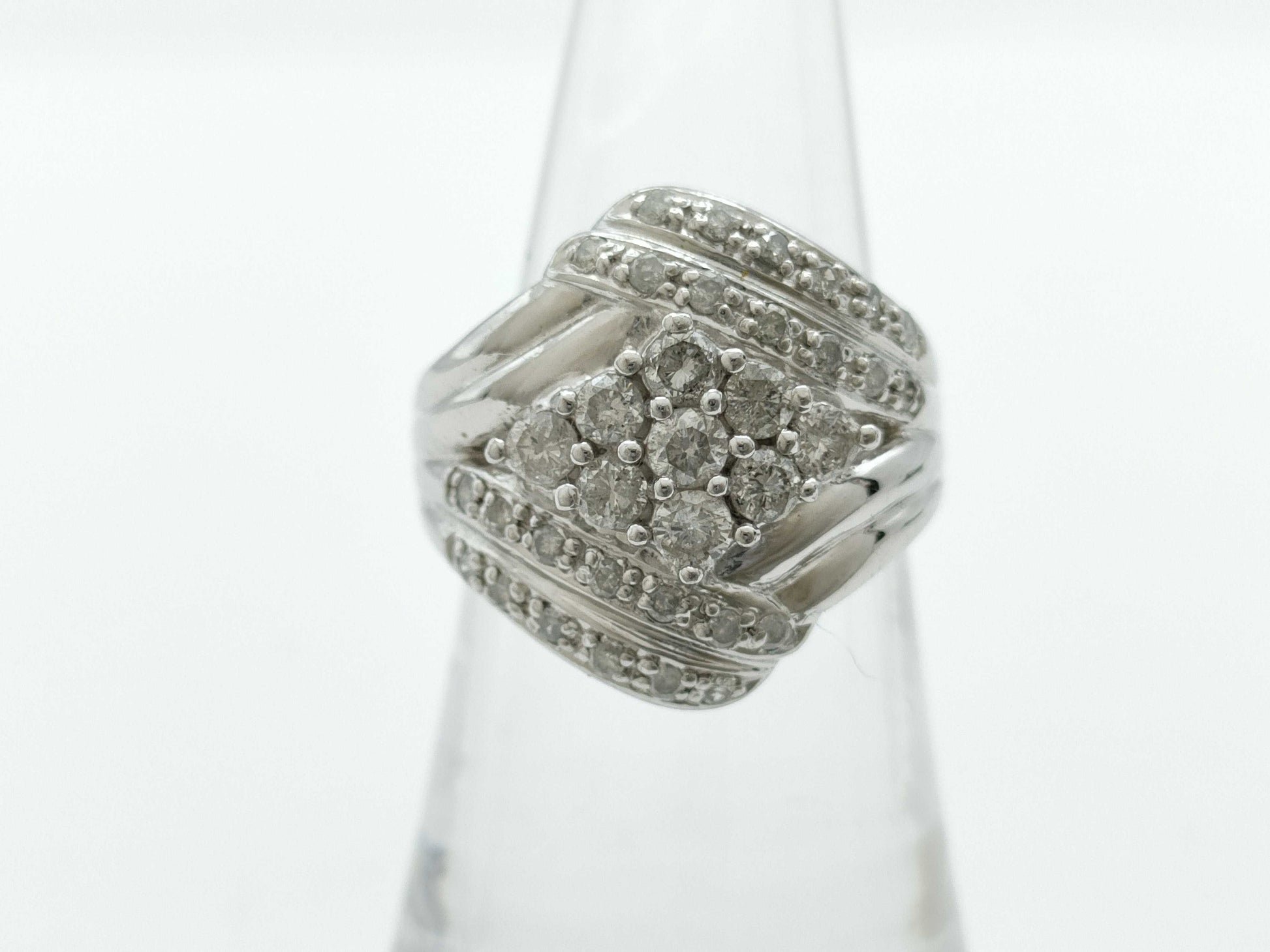 D1.00ct PT900 11.6g Ring 