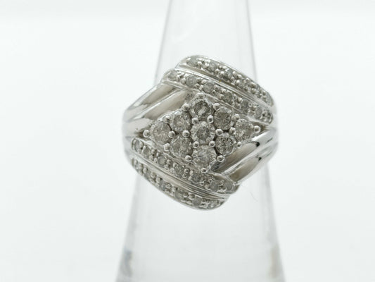 D1.00ct PT900 11.6g Ring 