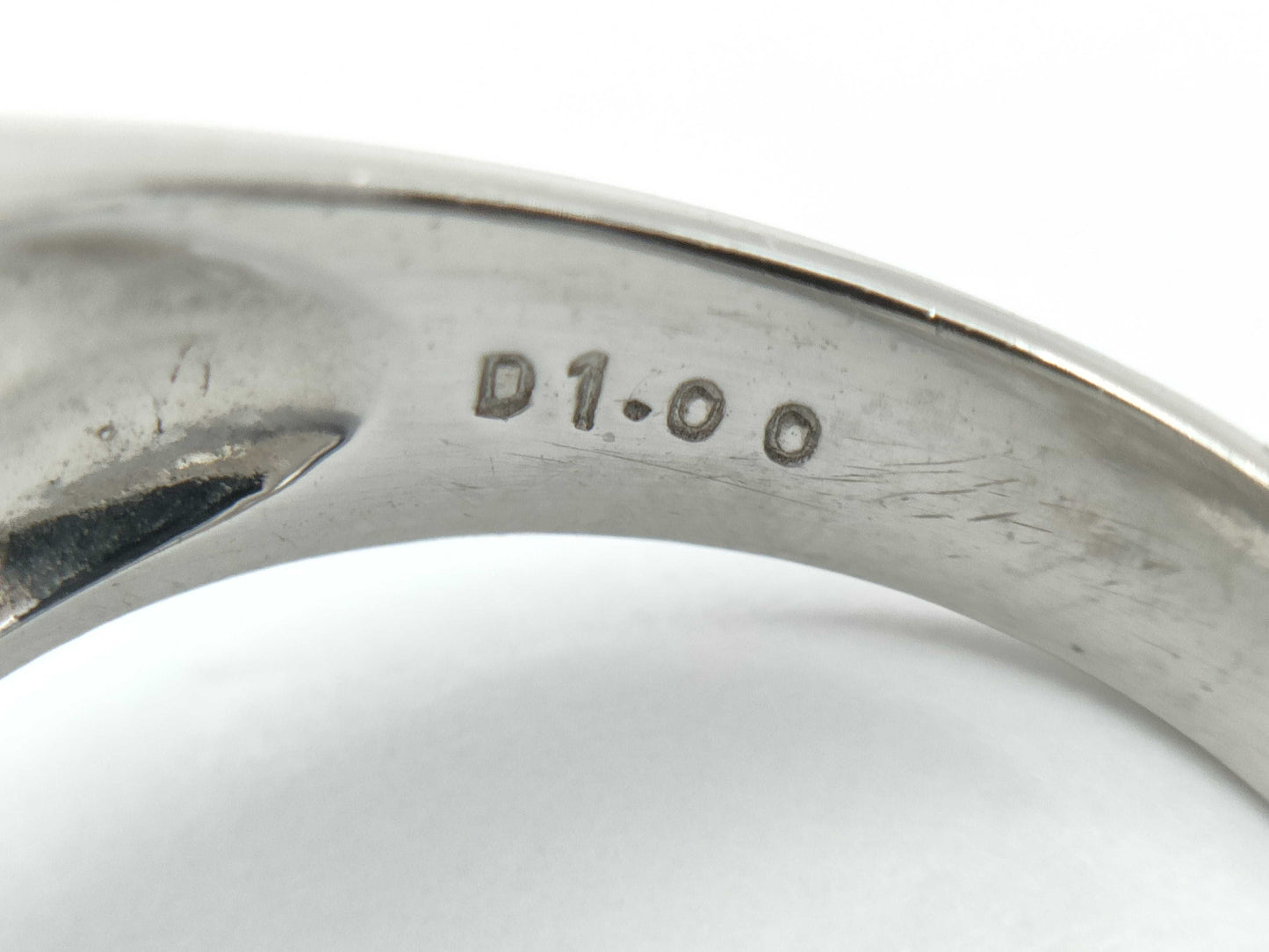 D1.00ct PT900 11.6g Ring 