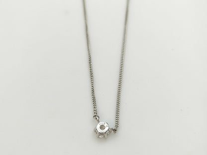 D0.30ct PT850 2.8g Necklace 