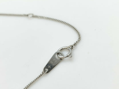 D0.30ct PT850 2.8g Necklace 