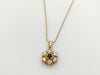 Sapphire D0.34ct K18 2.3g Necklace 