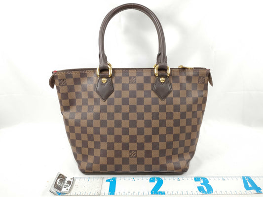 LOUIS VUITTON Damier Saleya Tote Bag
