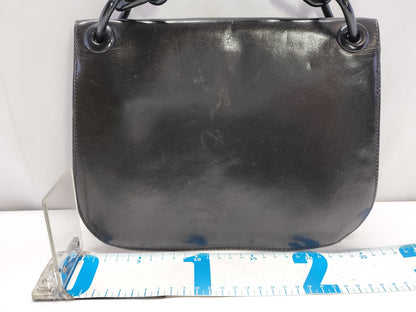 PRADA Prada Leather Plastic Chain Shoulder Bag