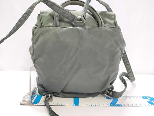 PRADA Nylon Prada Nylon Backpack Green Backpack