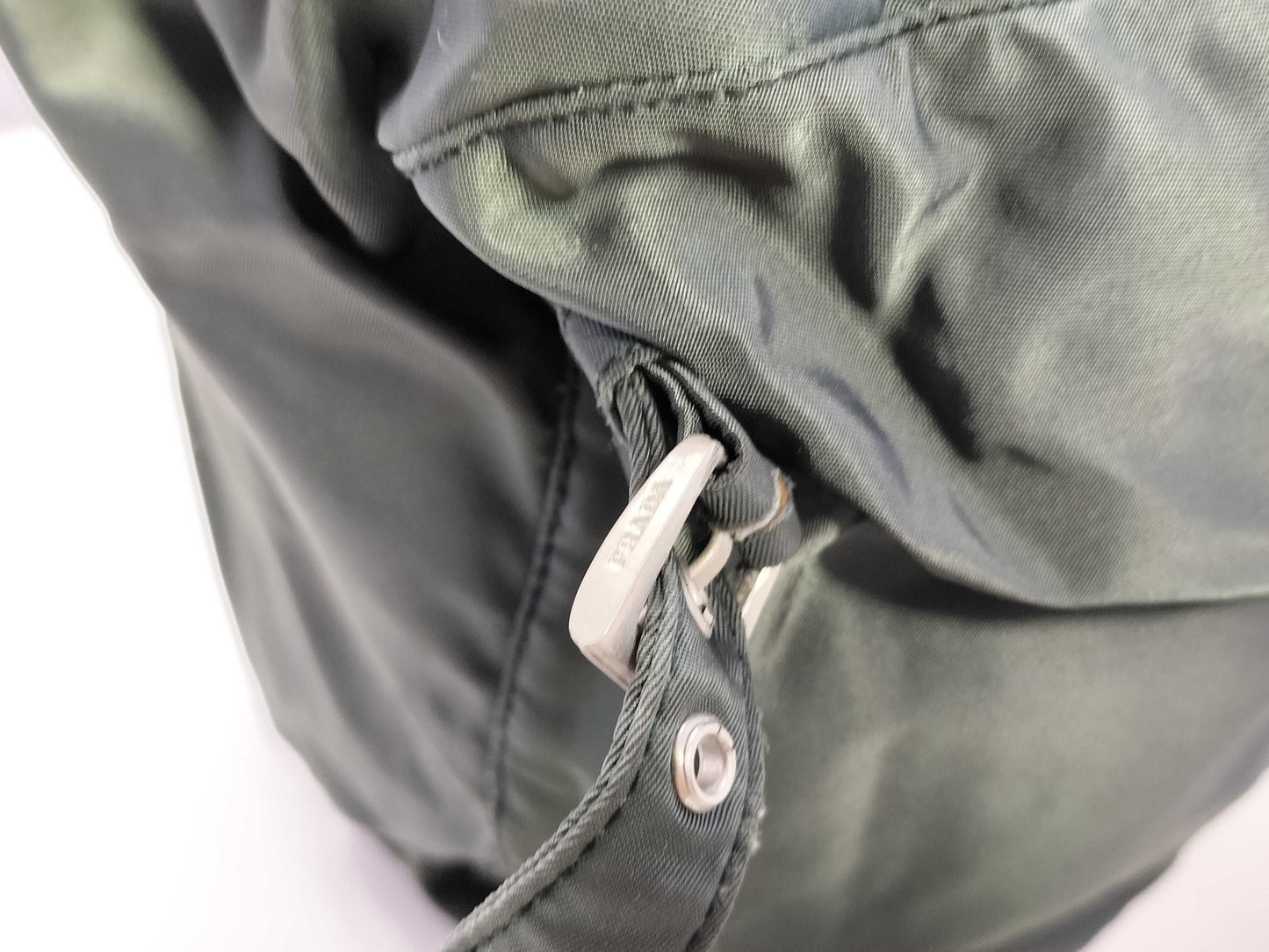 PRADA Nylon Prada Nylon Backpack Green Backpack