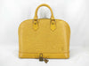 LOUIS VUITTON Epi Alma Yellow Handbag