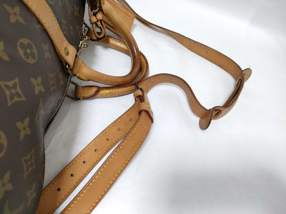 LOUIS VUITTON Monogram Keepall Bandouliere 55 VI884 Boston Bag