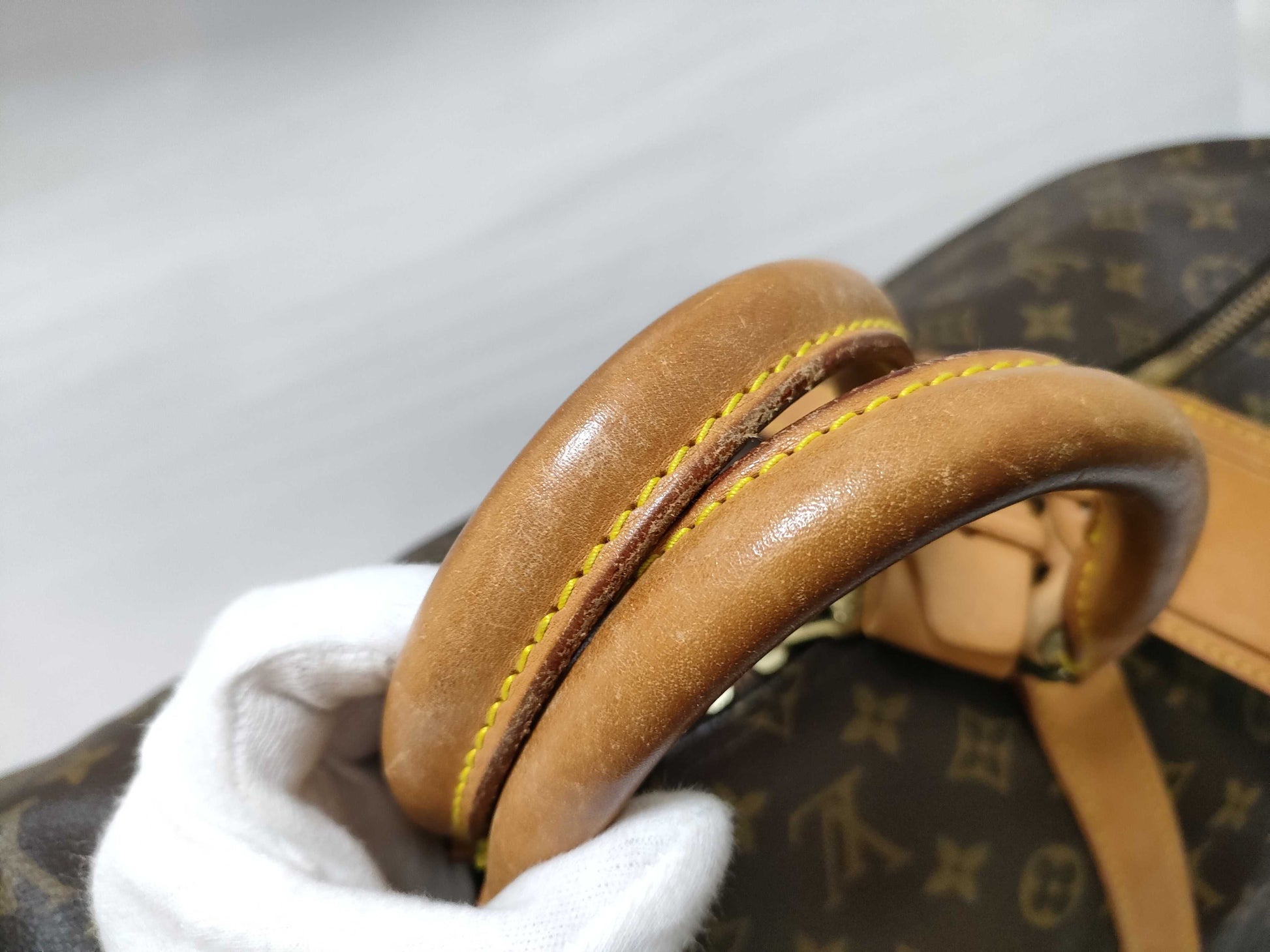 LOUIS VUITTON Monogram Keepall Bandouliere 55 VI884 Boston Bag