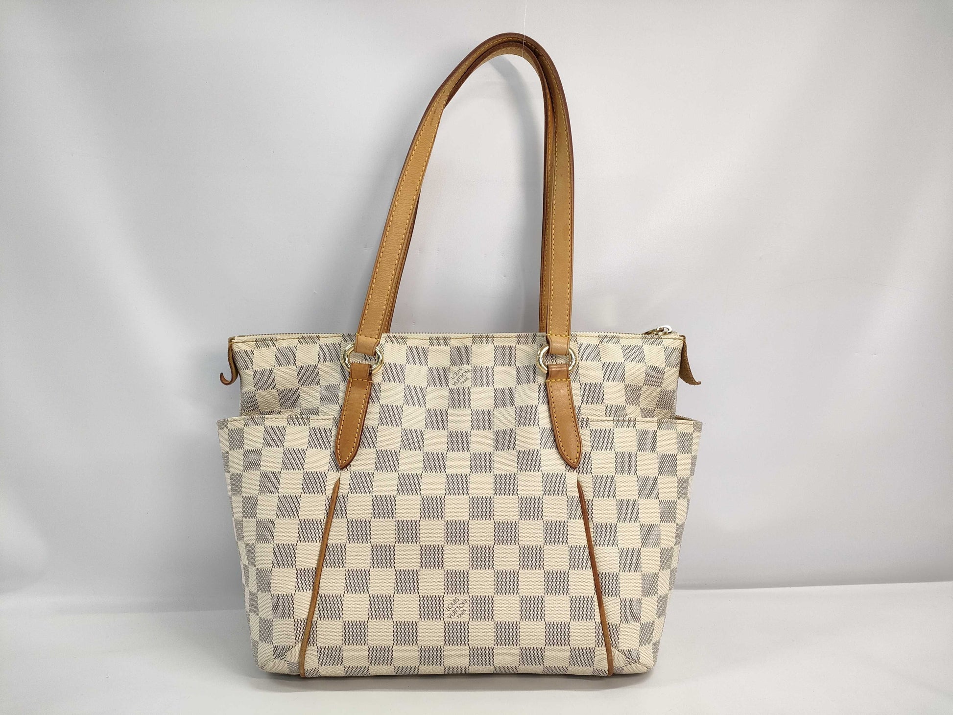 LOUIS VUITTON Damier Azur Totally PM Bag