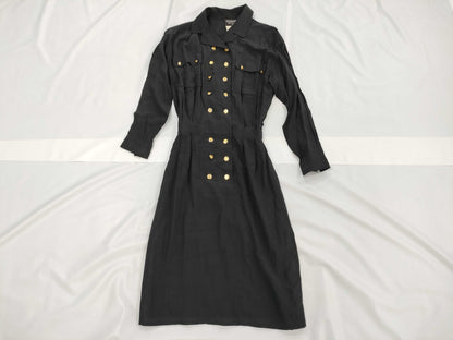 CHANEL A7 Coco Button Dress Size 40 Dress
