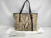JIMMY CHOO Python Star Tote Bag