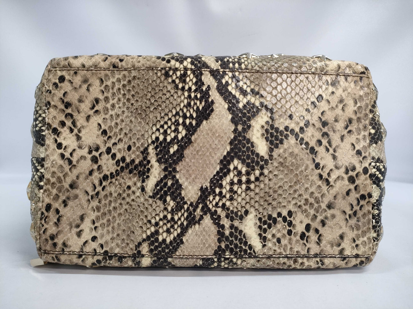 JIMMY CHOO Python Star Tote Bag