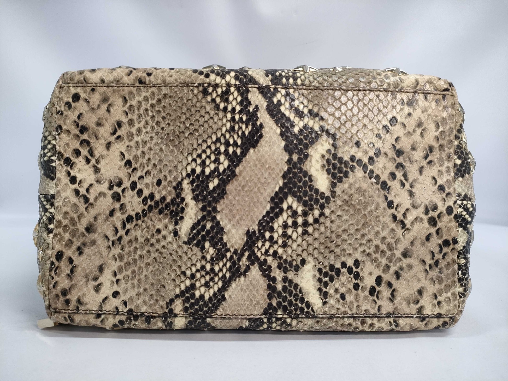 JIMMY CHOO Python Star Tote Bag