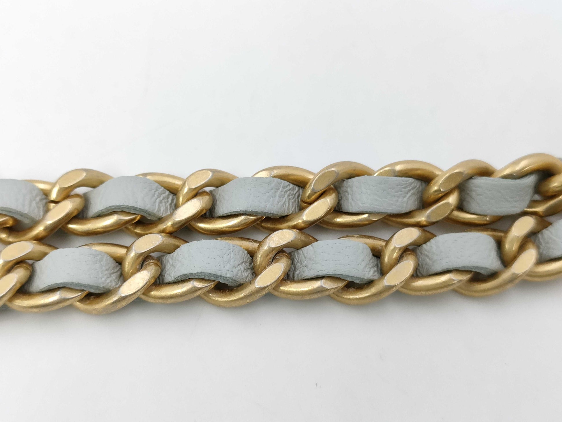 CHANEL Chain Vanity Bag, Coco Ball Matelasse, Light Blue Lambskin, GD Hardware, AP2426 ANPL6U49 Shoulder Bag