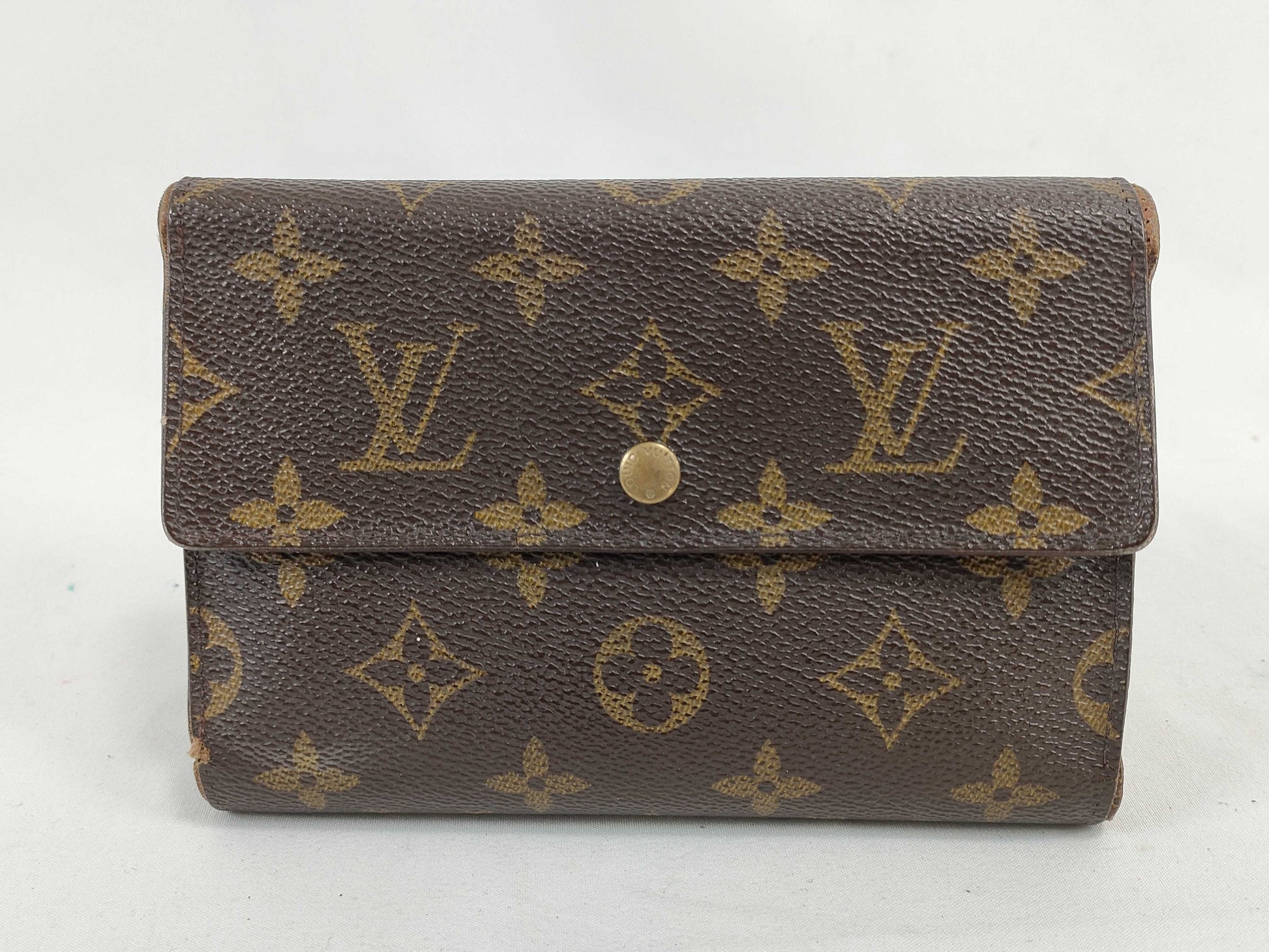 LOUIS VUITTON Monogram Porte Tresor Etui Monogram Wallet M61200