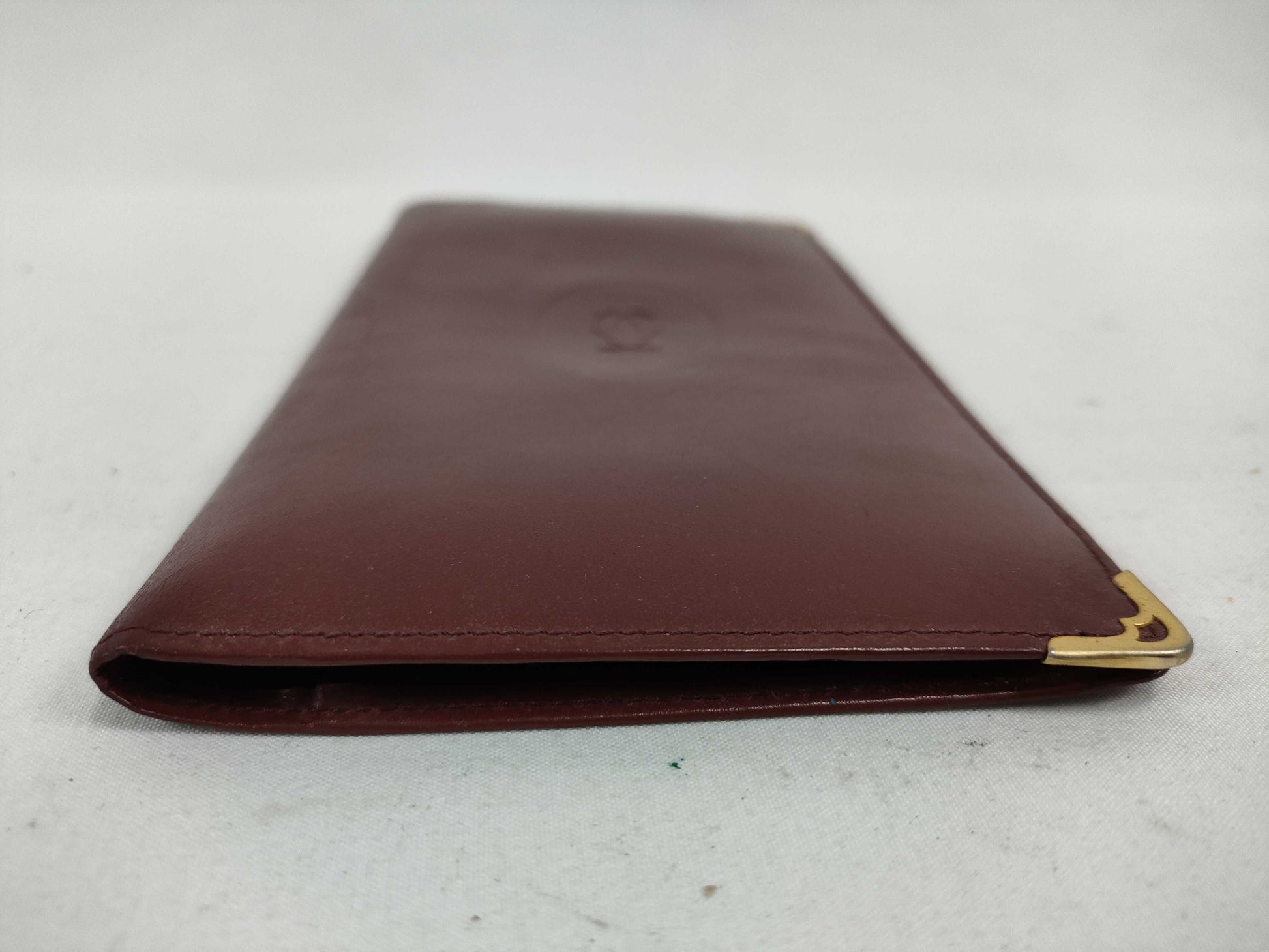 Cartier Must Wallet Must Line Calfskin Bordeaux Wallet