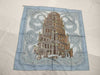 HERMES Carre 90 Light Blue Other Accessories
