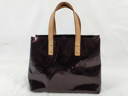 LOUIS VUITTON Vernis Lead PM M91993 Vernis MI1097 Tote Bag