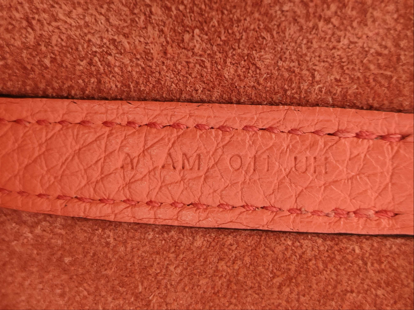 HERMES Picotin Lock MM Taurillon Orange Tote Bag