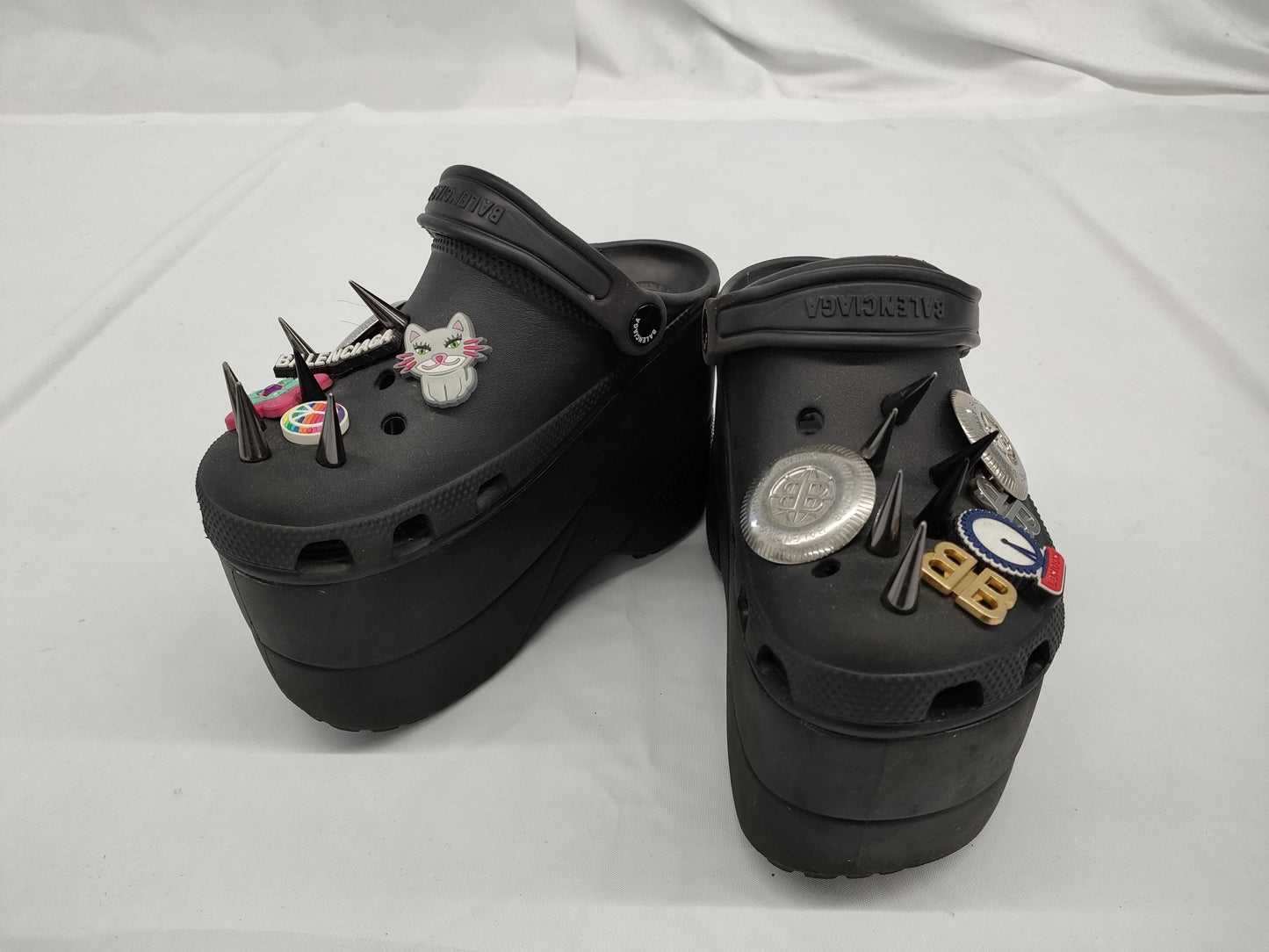 BALENCIAGA Platform Sandals Size 35 Crocs Rubber Other Shoes