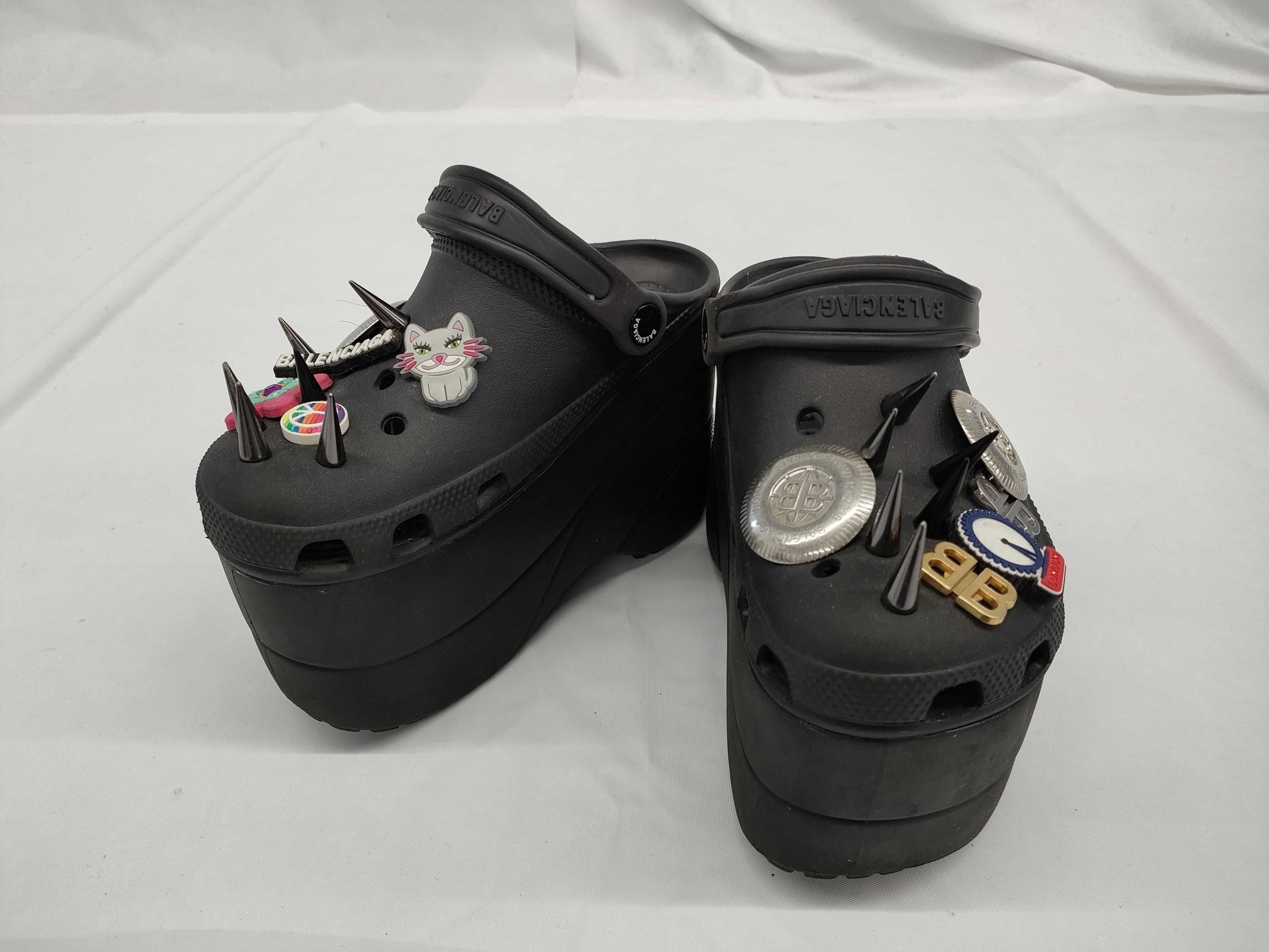 BALENCIAGA Platform Sandals Size 35 Crocs Rubber Other Shoes