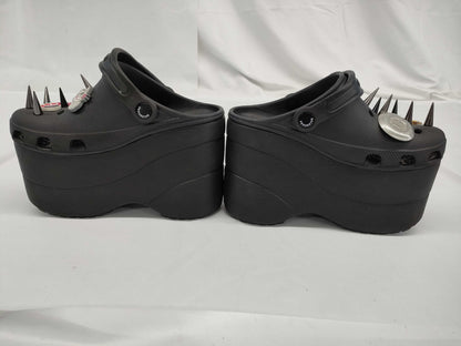 BALENCIAGA Platform Sandals Size 35 Crocs Rubber Other Shoes