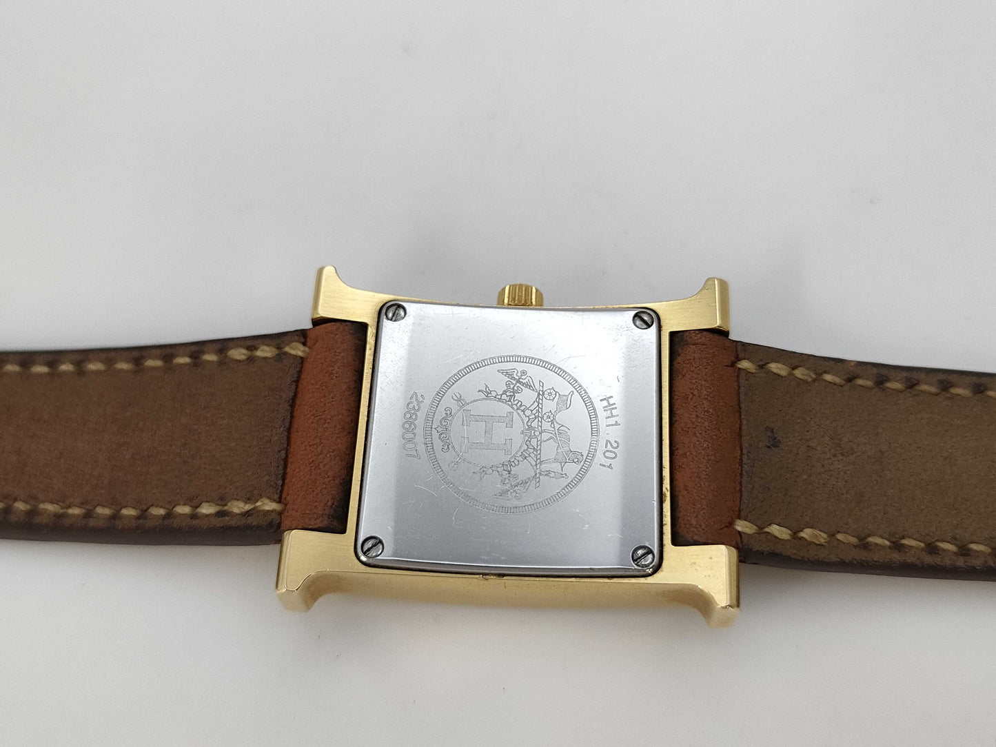 HERMES H Watch HH1.201 2386007 Quartz Women's Watch