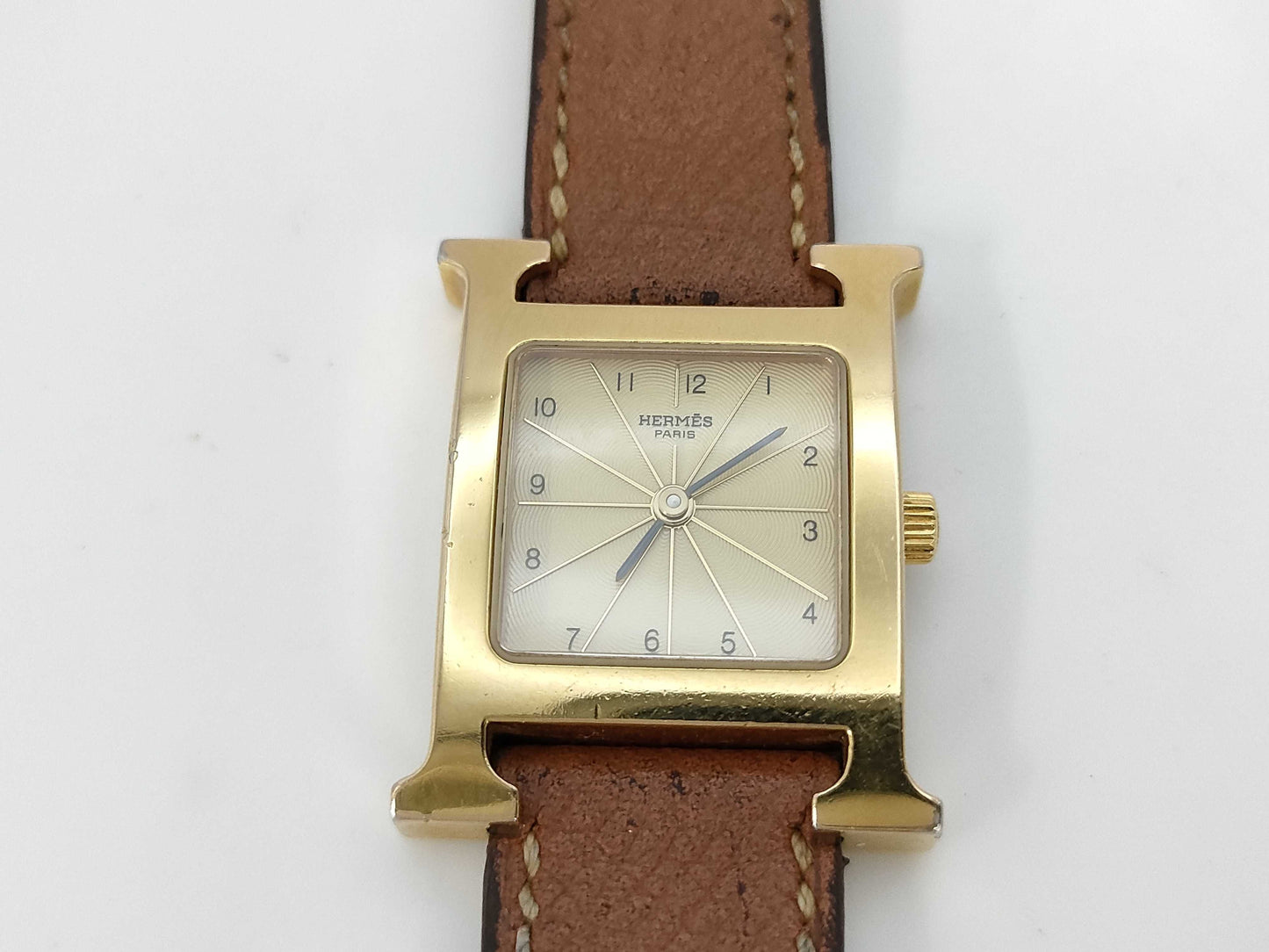 HERMES H Watch HH1.201 2386007 Quartz Women's Watch