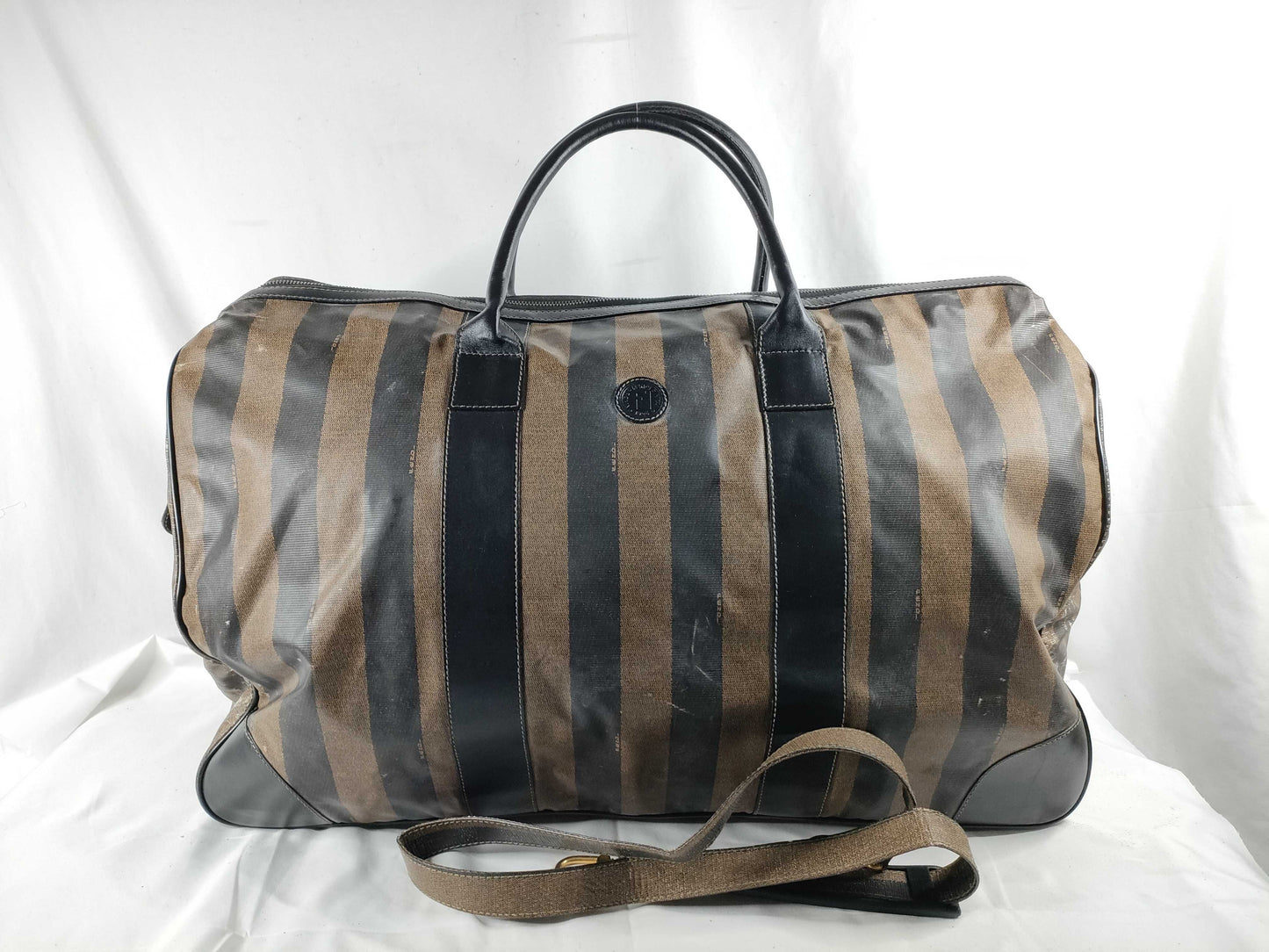 FENDI Pecan Boston Bag