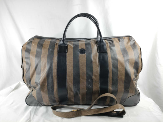 FENDI Pecan Boston Bag