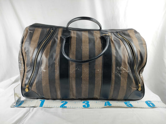 FENDI Pecan Boston Bag