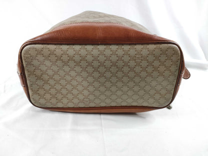 CELINE Macadam Drawstring Shoulder Bag