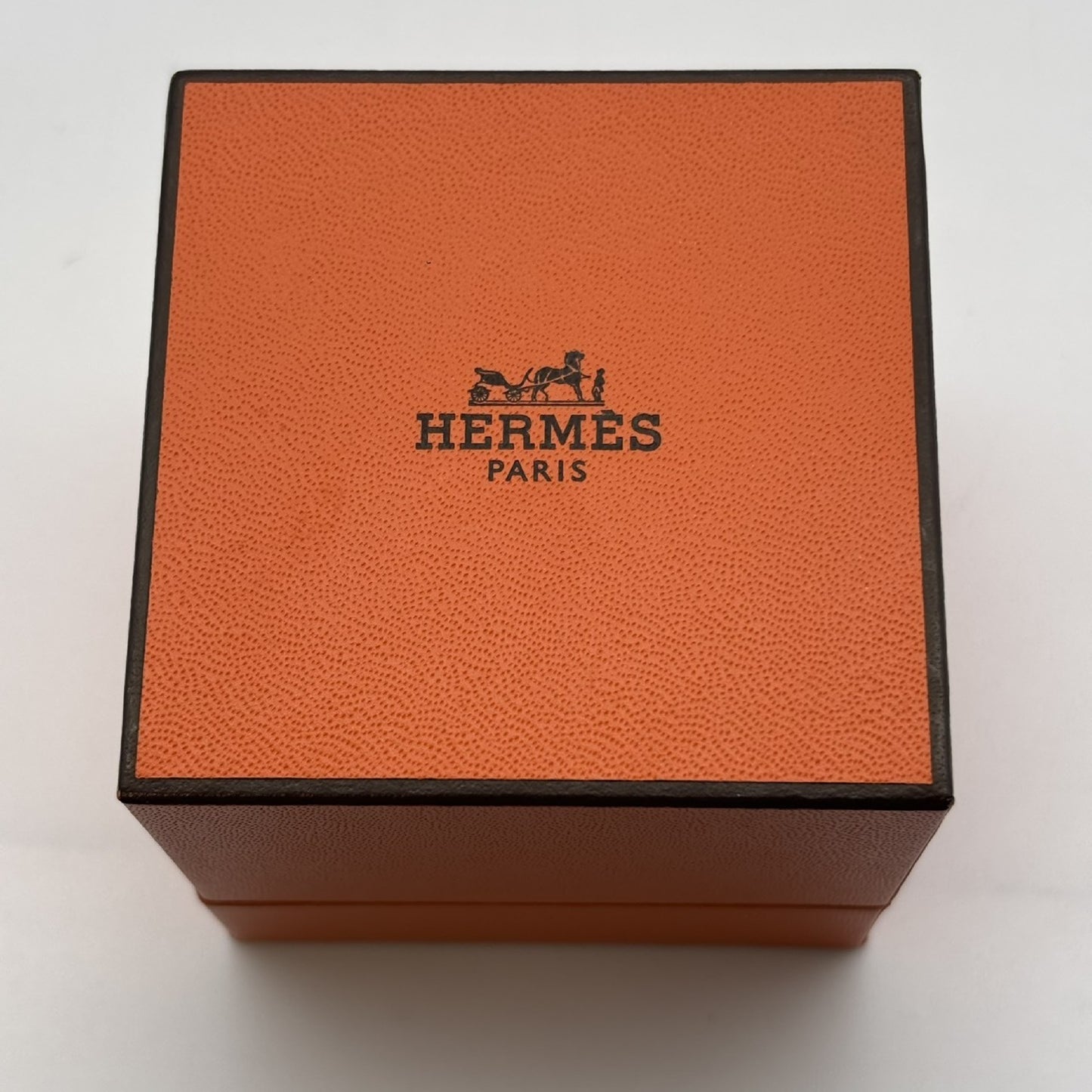 HERMES Ancienne Silver Ring, Unused, Size 51