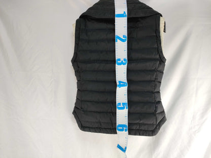 MONCLER SAINT FLOUR Down Vest, Black, 1 Top