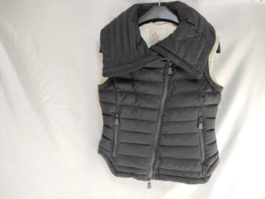MONCLER SAINT FLOUR Down Vest, Black, 1 Top